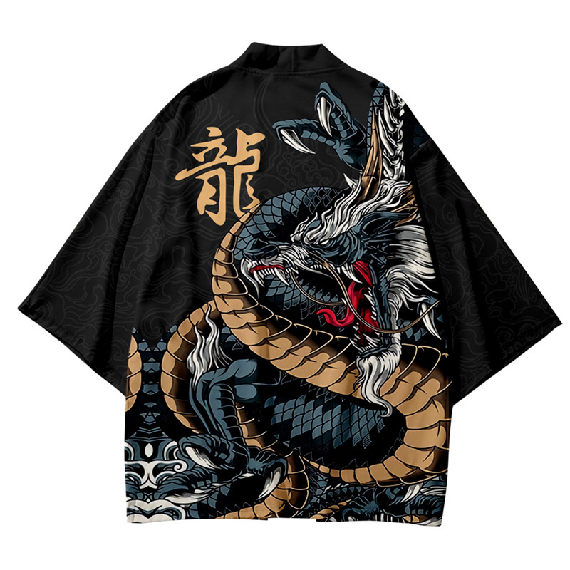 Haori Japanese Jacket - Kimono Japonais Traditionnel pour Enfant de