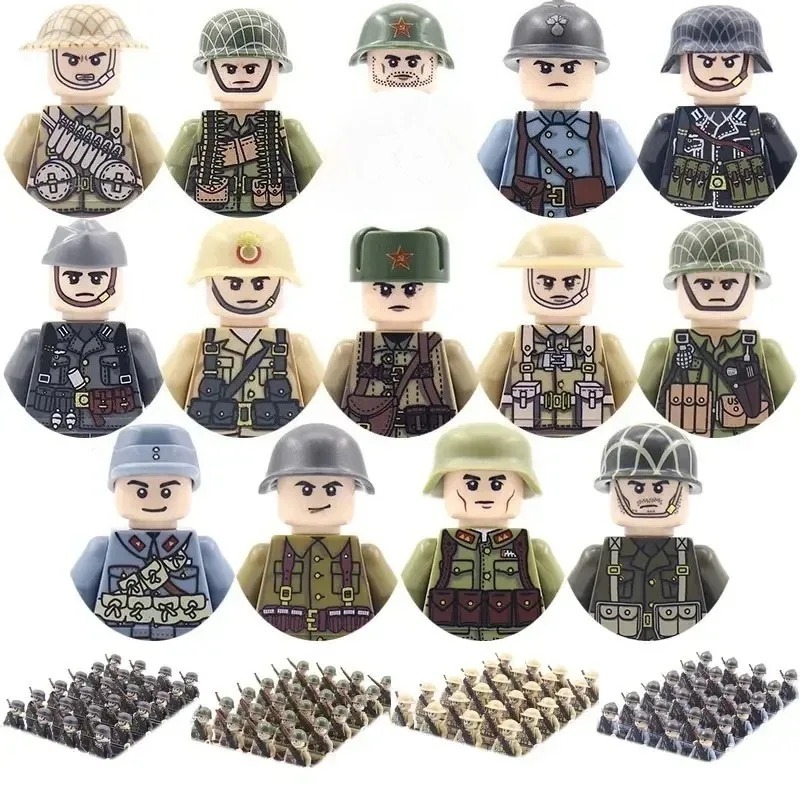 Ethnic Fashion World - 24 pièces de blocs de construction,