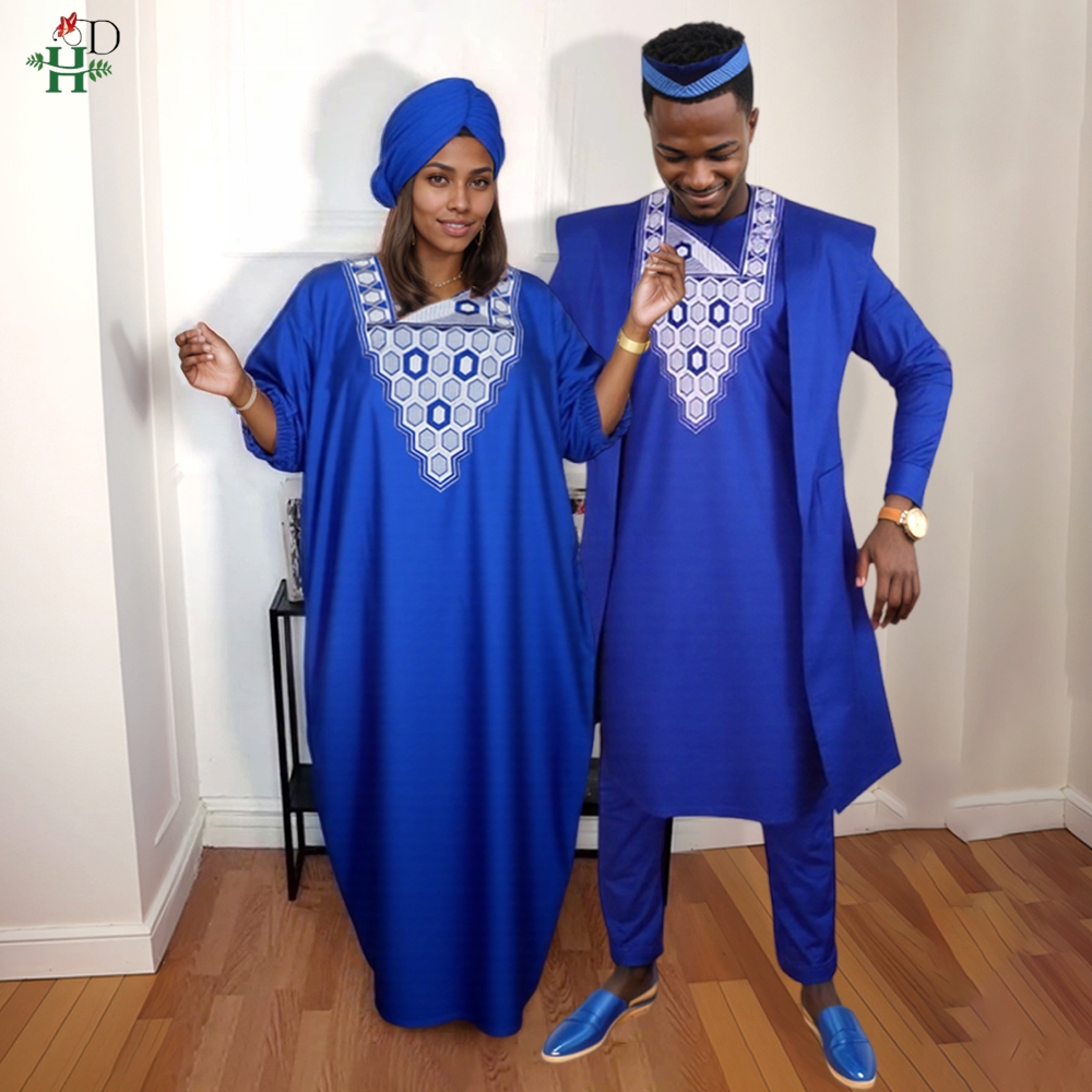 Boubou Men Africa - Grande taille pour femmes Dashiki robe