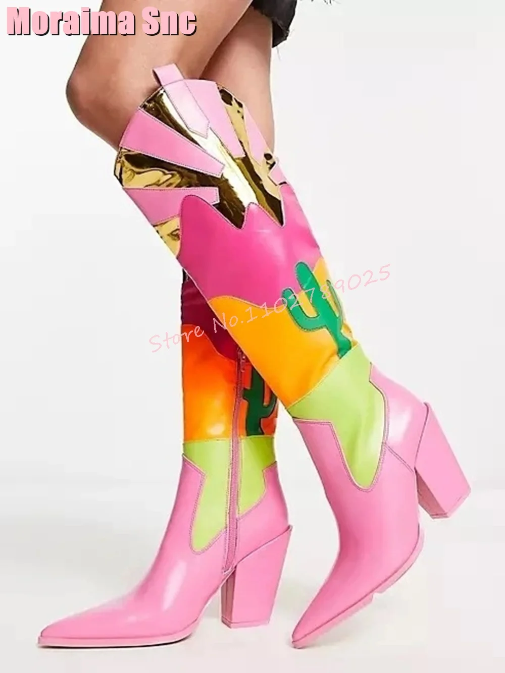 Bottes hauteur genou pour femm - Ethnic Fashion In avis et prix