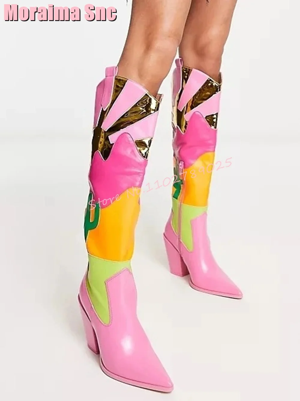 Bottes hauteur genou pour femm - Ethnic Fashion In avis et prix