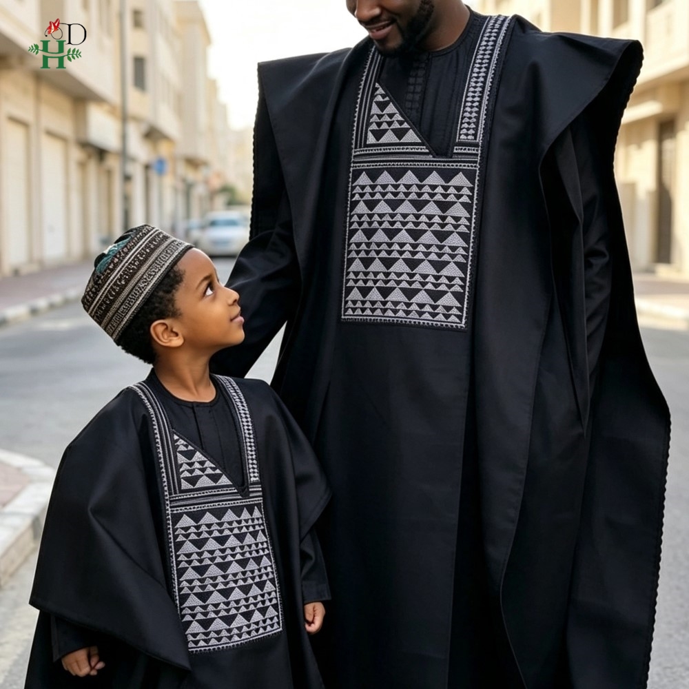 Tenues père-fils, robes turque - Boubou Men Africa avis et prix