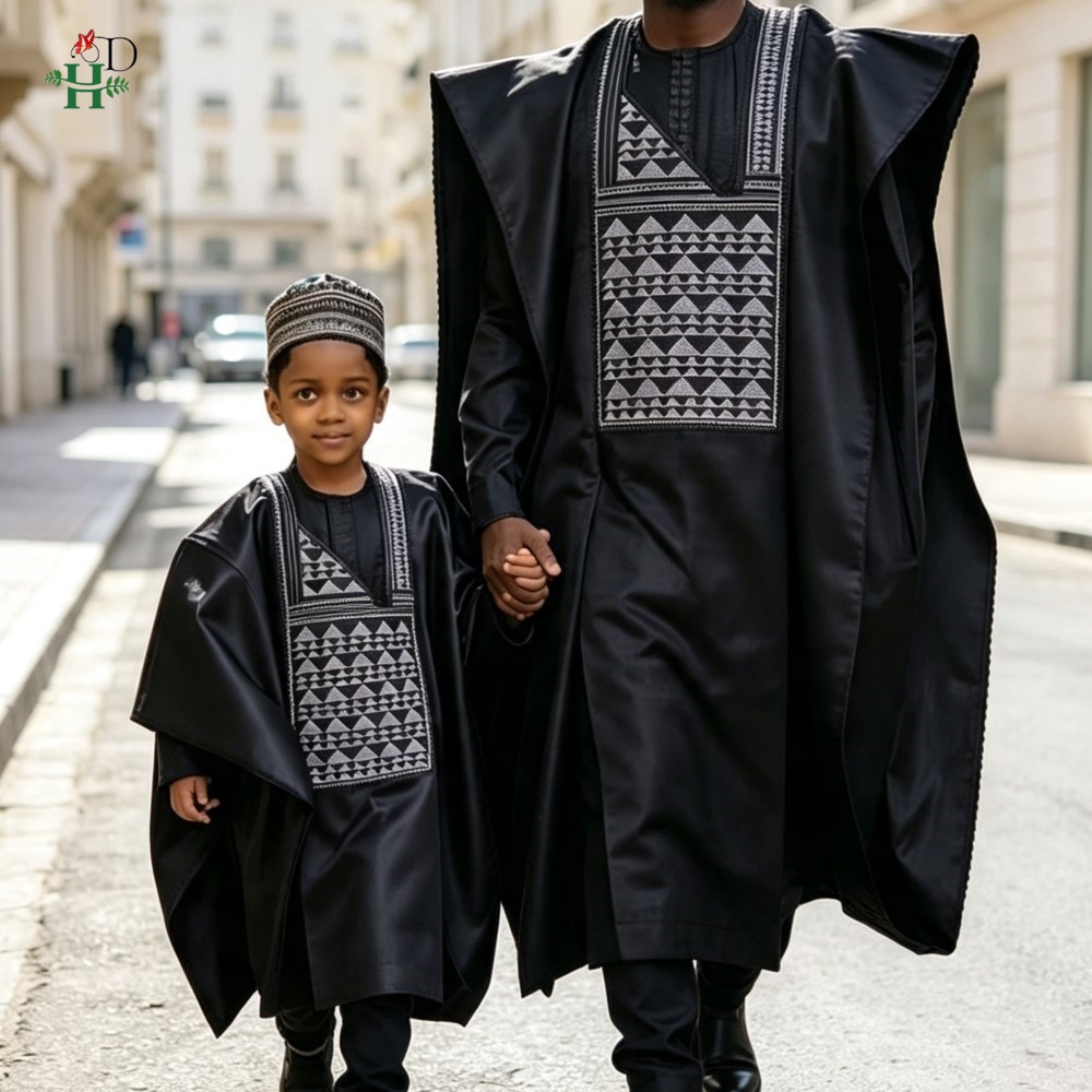 Tenues père-fils, robes turque - Boubou Men Africa avis et prix