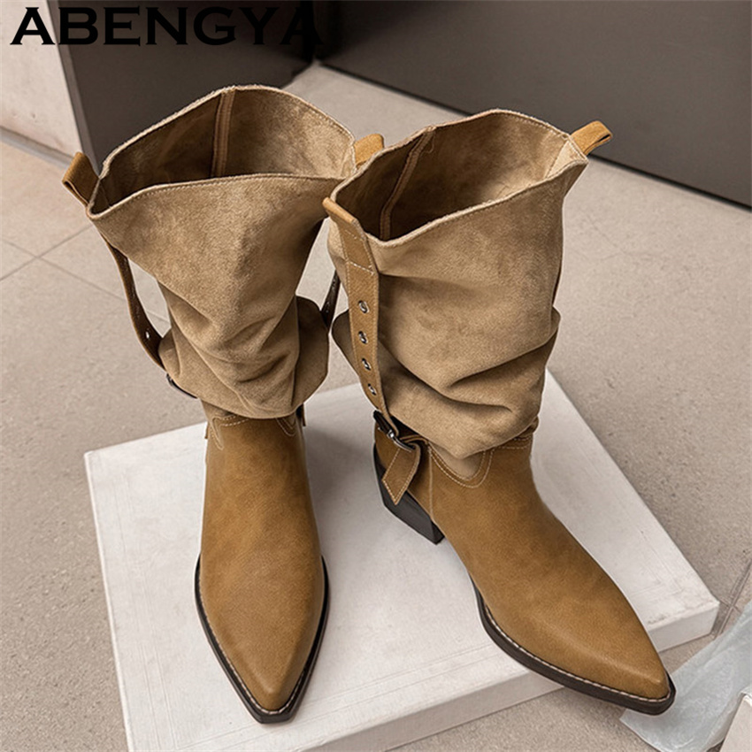 Nouvelles bottes de cow-boy we - Ethnic Fashion In avis et prix