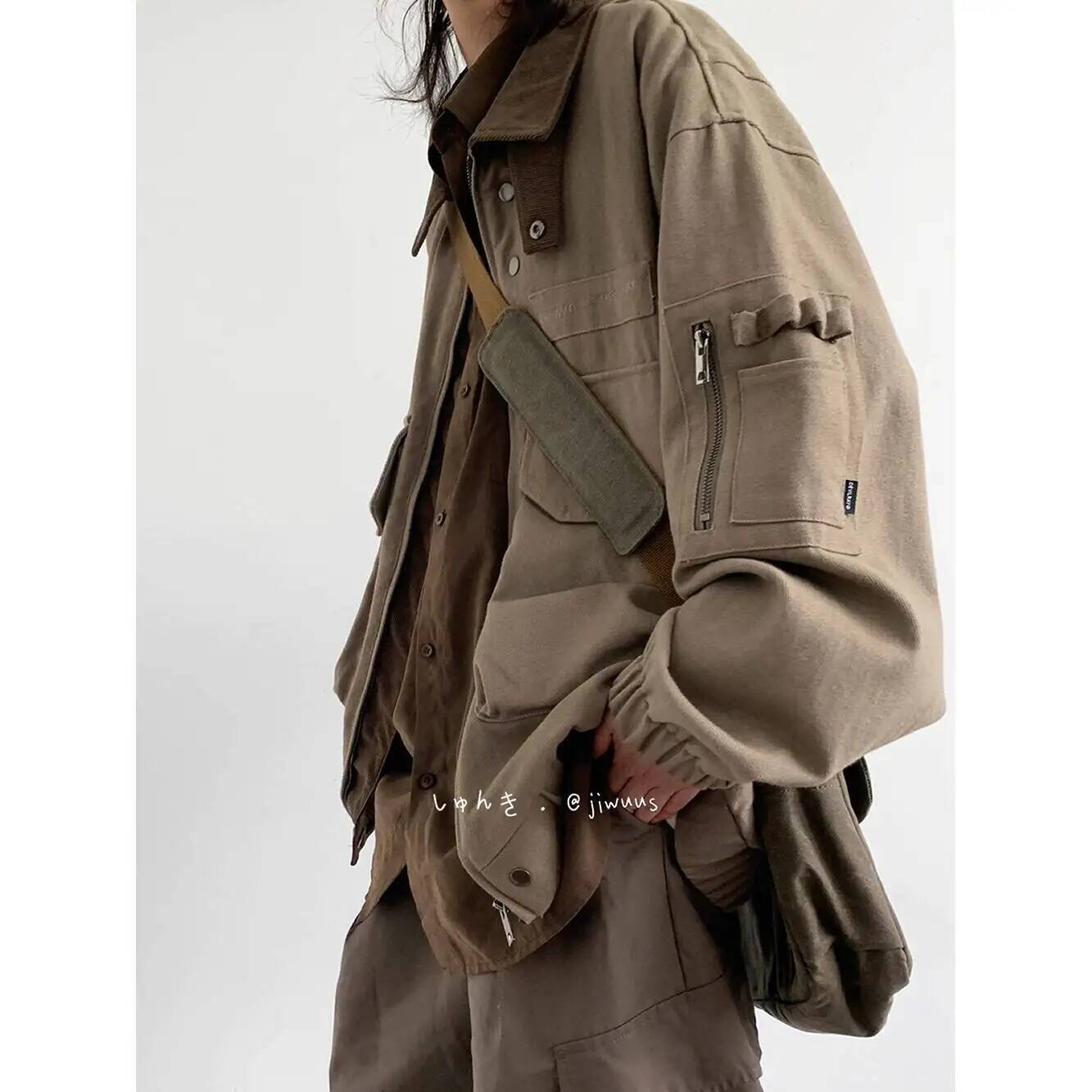 Veste Cargo ample pour homme,  - Haori Japanese Jacket avis et prix