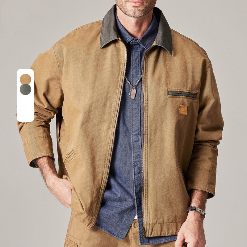 Veste cargo japonaise à fermet - Haori Japanese Jacket avis et prix